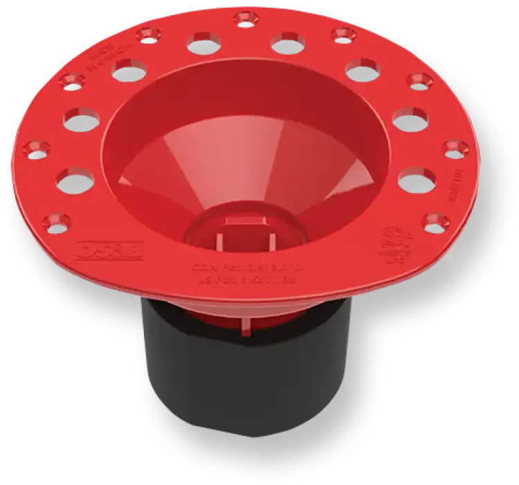 Island tub drain 1 piece