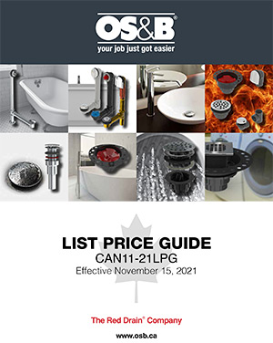 OS&B Canada Illustrated List Price Guide - November 15, 2021